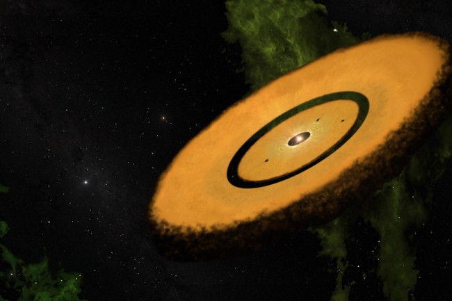 彼得潘行星盘：能够维持数千万年的原行星盘，比一般的存在时间长十倍