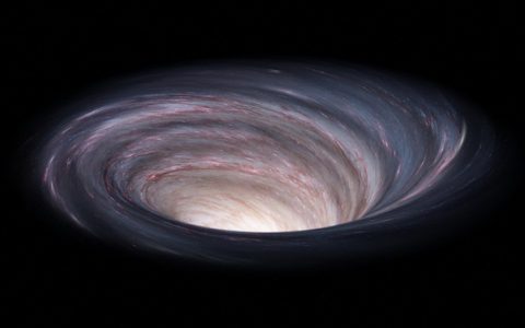银河系中心黑洞旋转速度慢，只有光速的10%