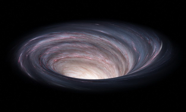 银河系中心黑洞旋转速度慢，只有光速的10%