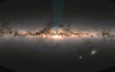 欧洲航天局发布世界上最详细的银河系地图：记录了20亿颗恒星