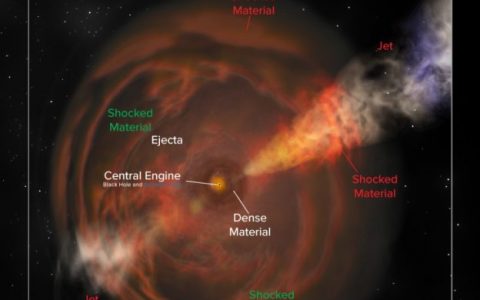 快速蓝光瞬变：科学家发现新型超新星爆发类型