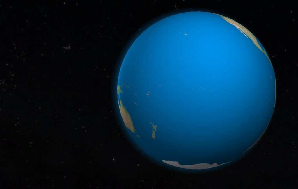 如果我们将太平洋的水弄到太空中变成一个水球，会有哪些有趣的情况？