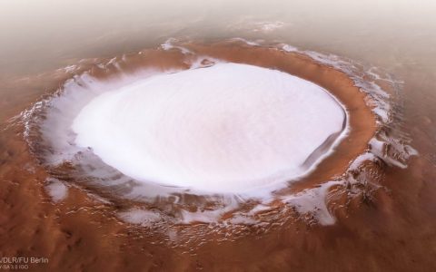 科罗廖夫陨石坑：未来火星殖民地的水库