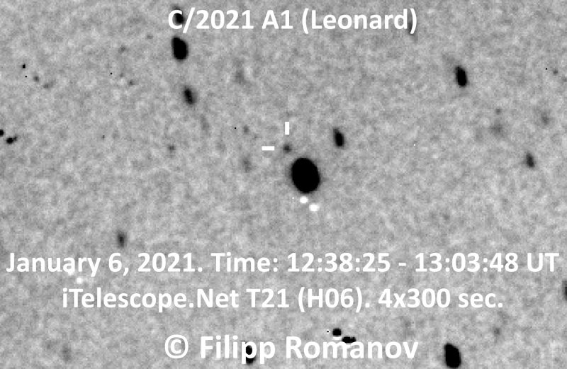 新发现的伦纳德彗星可能会成为2021年最亮的彗星