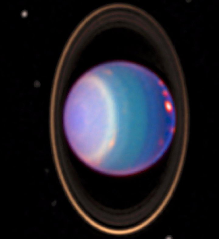 近红外成像的天王星