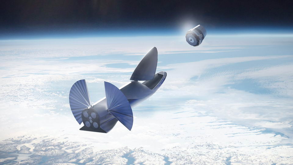 未来人类将通过激光飞船往返金星