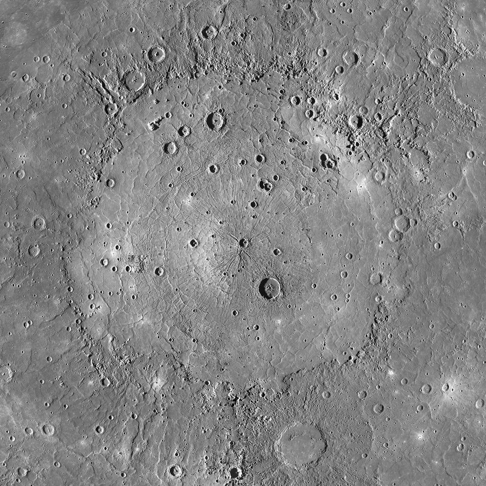 太阳系10大陨石坑——盘点太阳系中最大的陨石坑