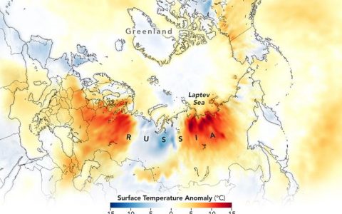 西伯利亚和欧洲的酷暑——北冰洋拉普捷夫海的冰层覆盖率创历史新低