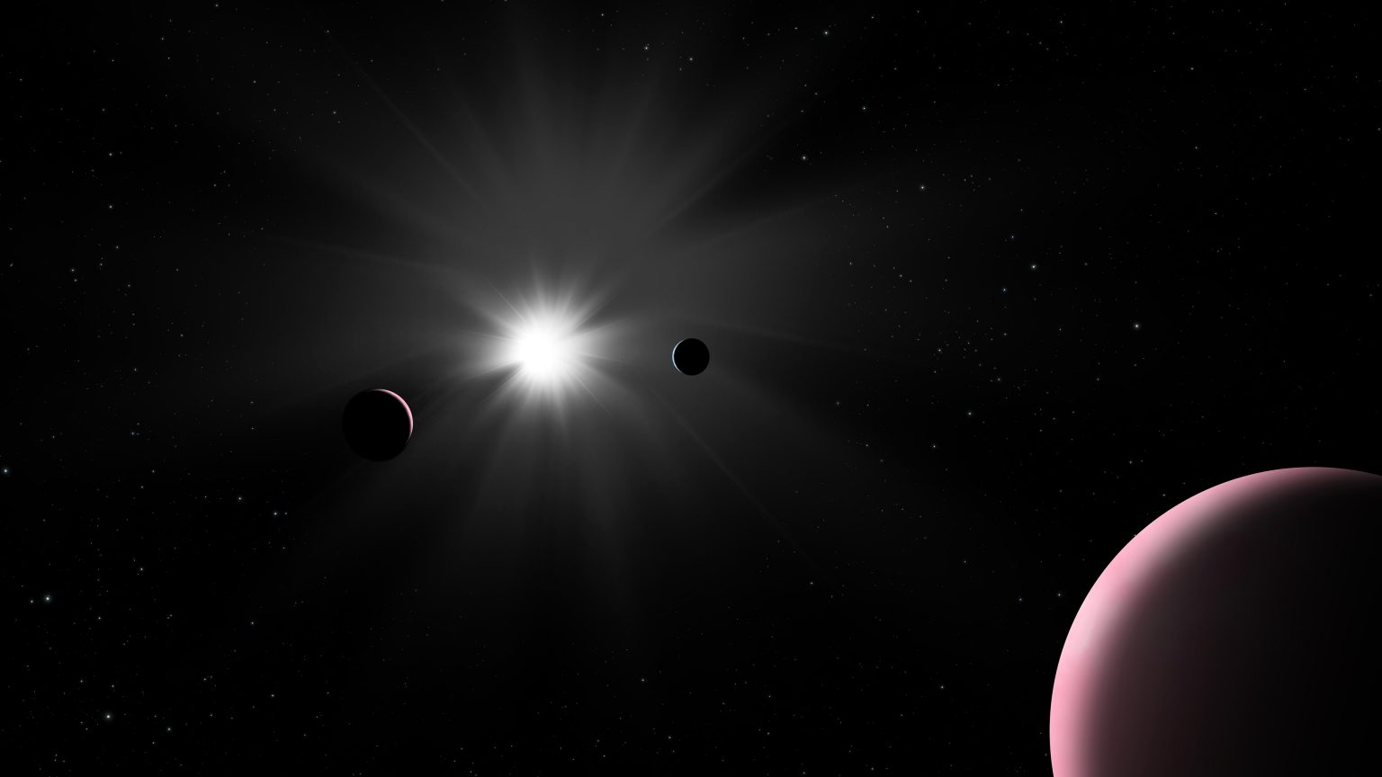 Nu2 Lupi d：科学家意外发现一颗公转周期超过100天的系外行星