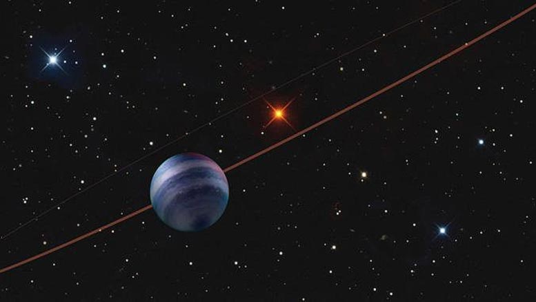COCONUTS-2b：第二冷系外行星，距离恒星轨道6000个天文单位