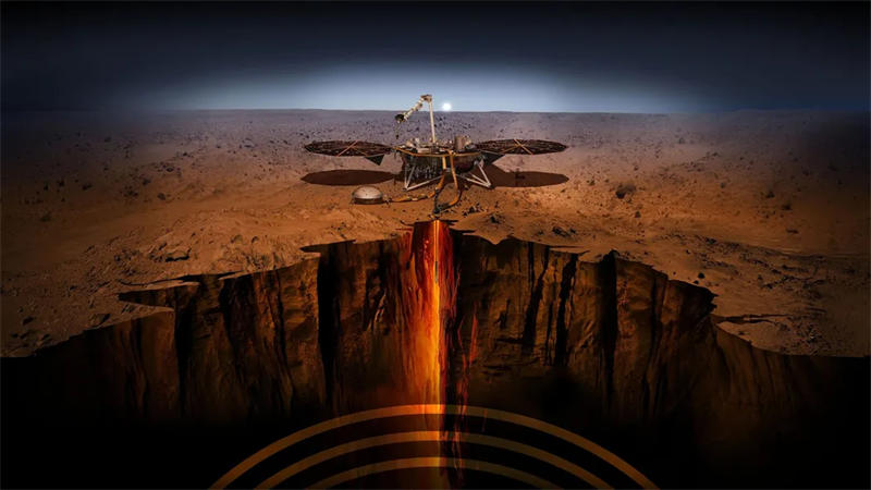洞察号火星着陆器监测到5级火星最强地震