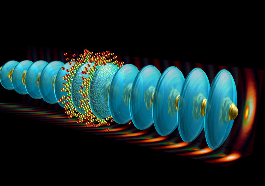粒子减速器可以降低反物质粒子速度方便研究