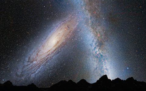 当星系碰撞时会发生什么？