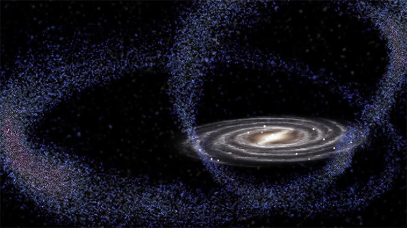 矮星系可能是由大星系的潮汐尾产生的，所以规模普遍偏小