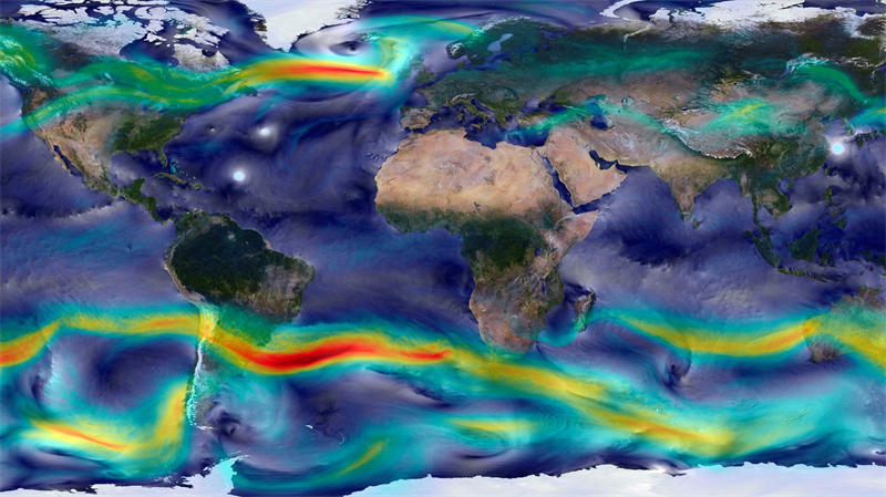急流是一种高速大气流动，速度可以超过30米/秒，在全球都有分布