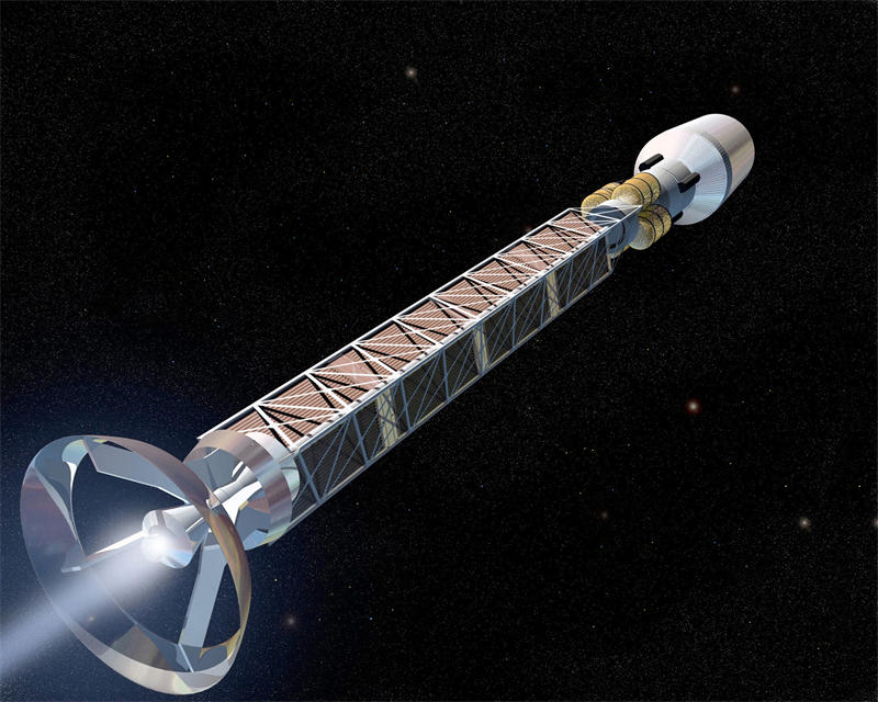 反物质发动机也可以用于星际航行