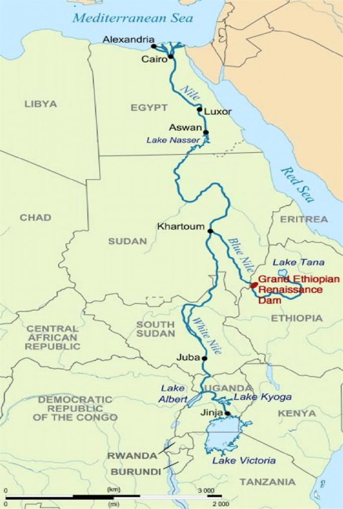 世界上最长的河流是尼罗河这是公认的