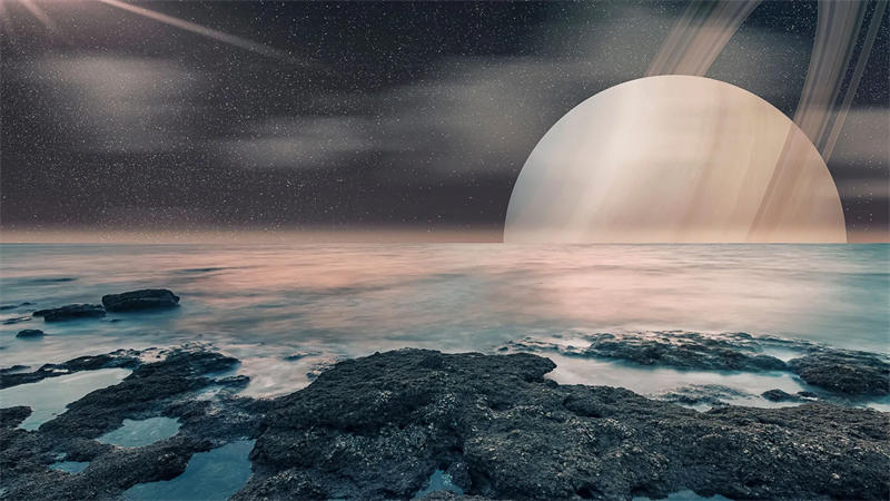 土卫六虽然没有磁场，但是它95%的时间都运行在土星磁场中，所以就避免了太阳风对土卫六大气层的剥蚀