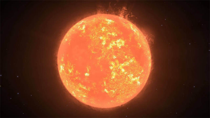 大犬座VY是宇宙中最大的恒星，属于红超巨星