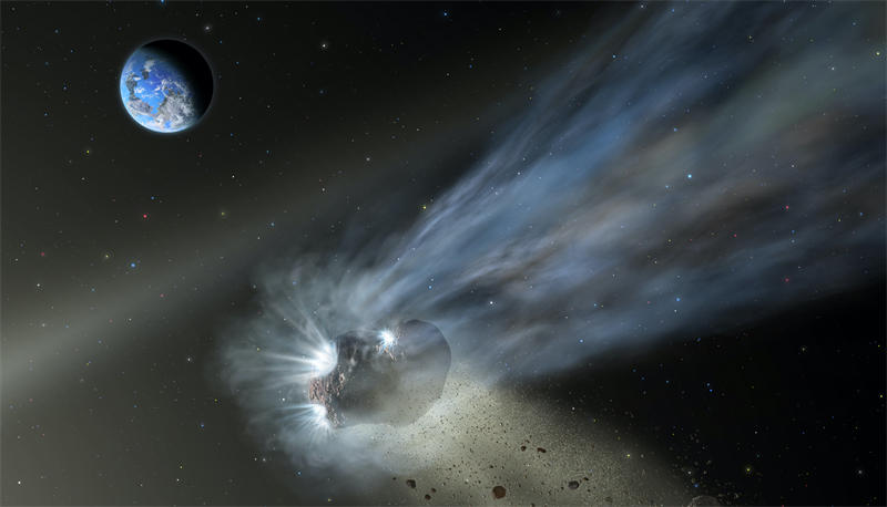 彗星曾经被认为是地球水资源的主要来源