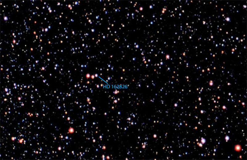 HD 162826位于大力神座，距离我们110光年，它极有可能是太阳失散多年的亲兄弟