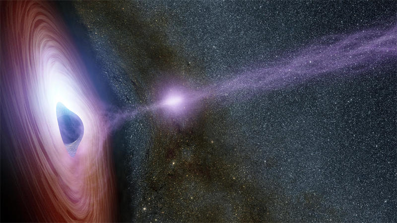 耀变体是类星体的一种，都是由于星系超大质量黑洞驱动的，只是耀变体的相对论性喷流方向大致对着地球观测者方向，所以看起来就和一般类星体很不一样