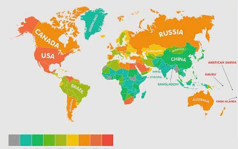 世界上肥胖率最低的10个国家（最瘦国家排行榜）