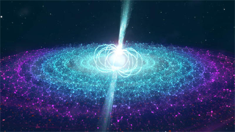 Swift J0243.6+6124是人类发现的拥有最强磁场的脉冲星，其磁场强度达到了16亿特斯拉，是太阳磁场的10万亿倍