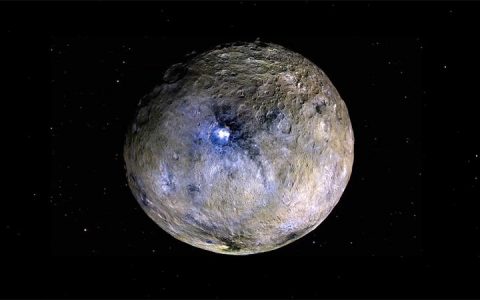 谷神星：小行星带内最大的小行星