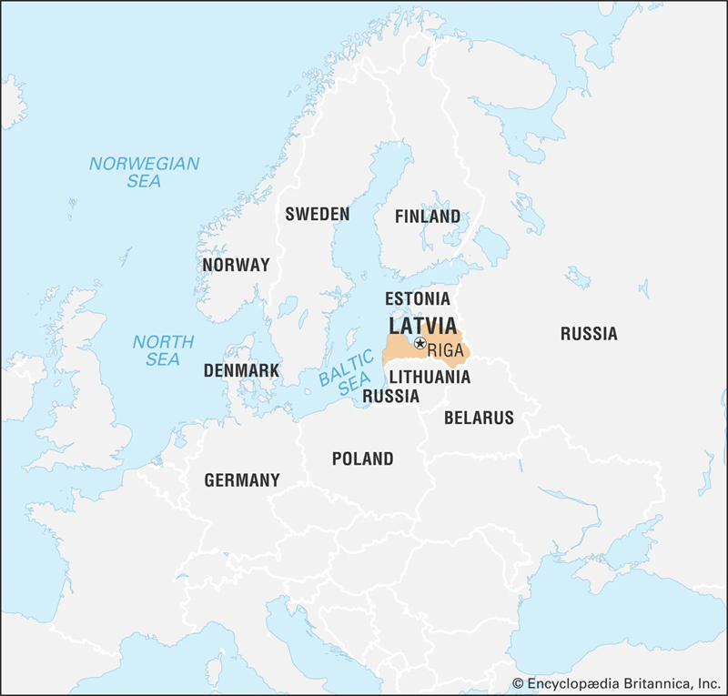 拉脱维亚是波罗的海三小国之一