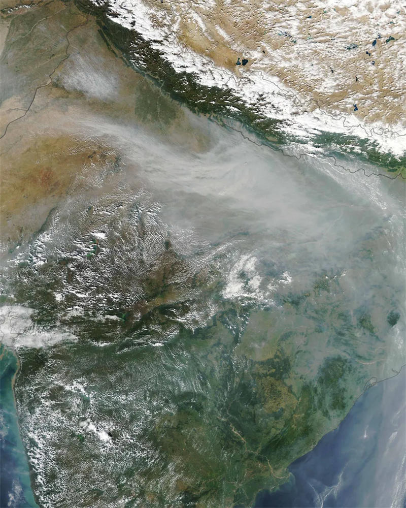 焚烧秸秆是造成南亚地区空气污染的罪魁祸首