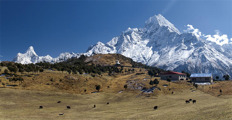 美丽的尼泊尔，号称是山地王国
