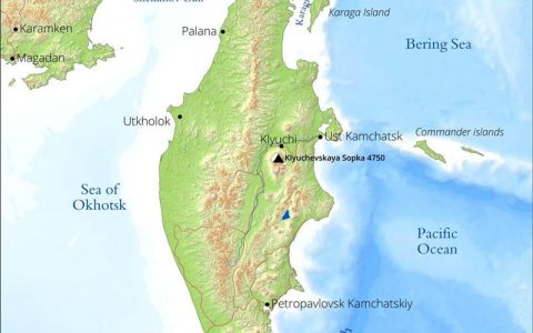 堪察加半岛：一个与世隔绝的巨大半岛