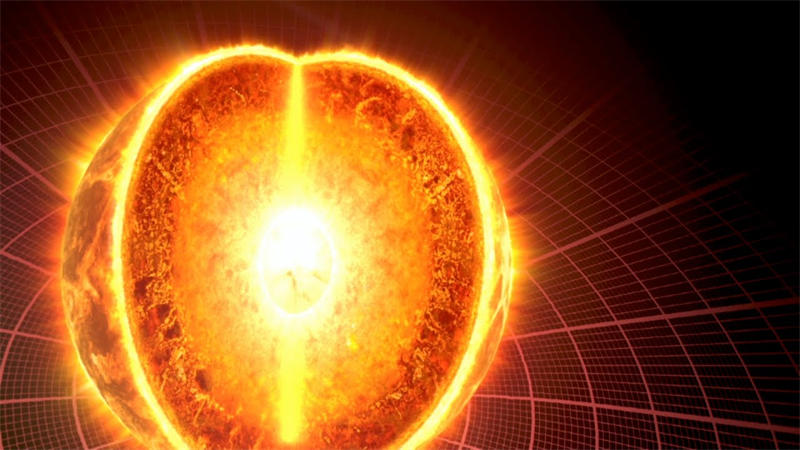 太阳核心产生光和热可能需要17万年才能够到达太阳表面上