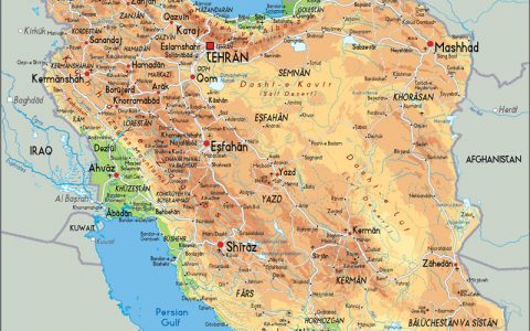 伊朗国土面积数据：164.8万平方公里