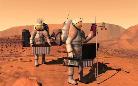 未来可以在火星上使用低温等离子体产生氧气