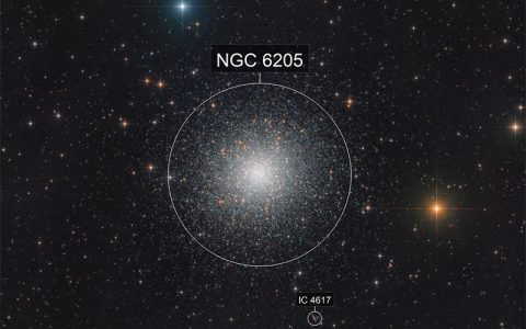 M13武仙座球状星团：北半球最大的球状星团