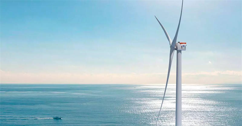 海上风力发电机正在往大型化方向发展