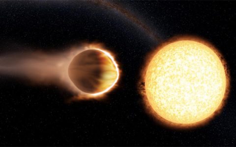WASP-121b：第一颗在平流层中发现水的系外行星