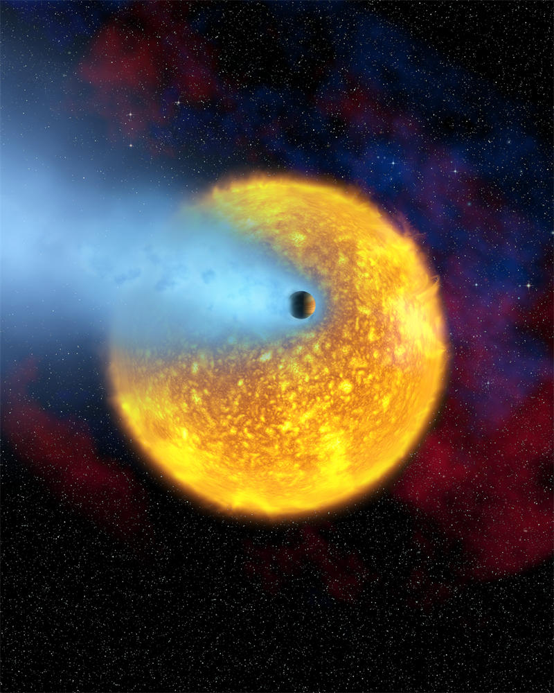 冥神星的前身是气态巨行星，被剥离掉大气层以后的剩余