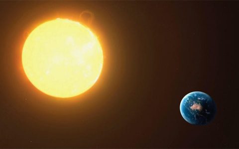 太阳1秒钟产生的能量是全人类消耗的多少倍？