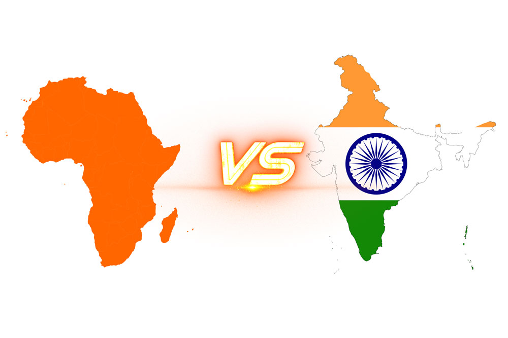 印度VS非洲