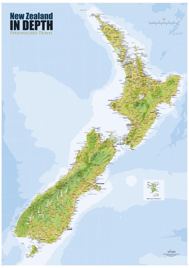新西兰是南太平洋最大的岛国