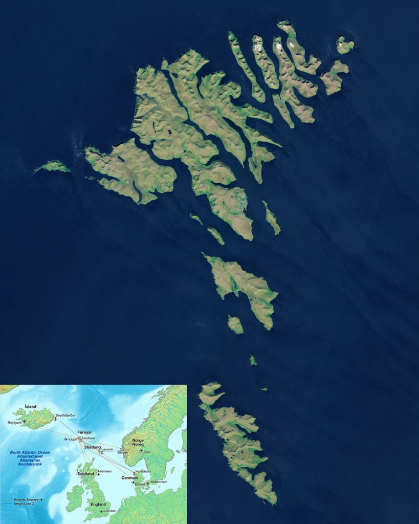 法罗群岛面积和人口数据详情