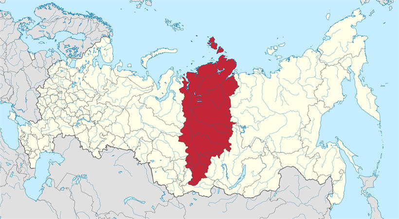 世界上面积第三大的省级行政区是俄罗斯的克拉斯诺亚尔斯克边疆区，面积为236.7万平方公里
