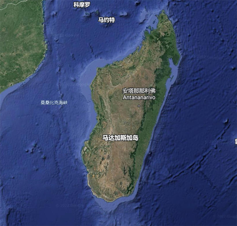 马达加斯加岛是非洲第一大岛
