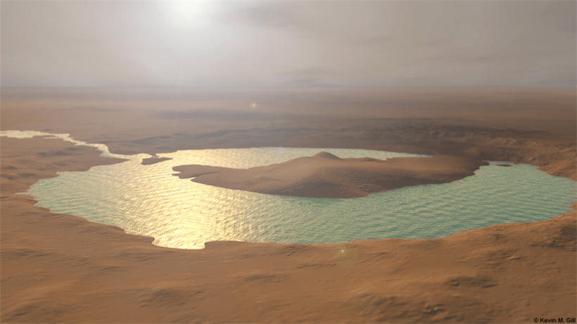 火星在过去存在着大量的湖泊
