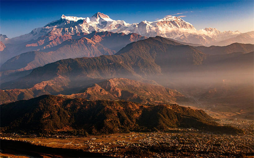 不丹壮丽的风景图片