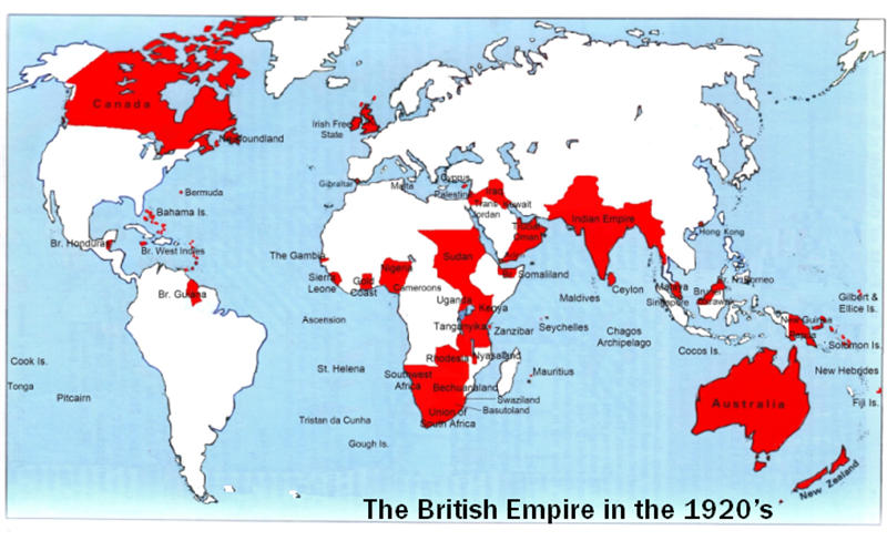大英帝国是人类历史上面积最大的帝国