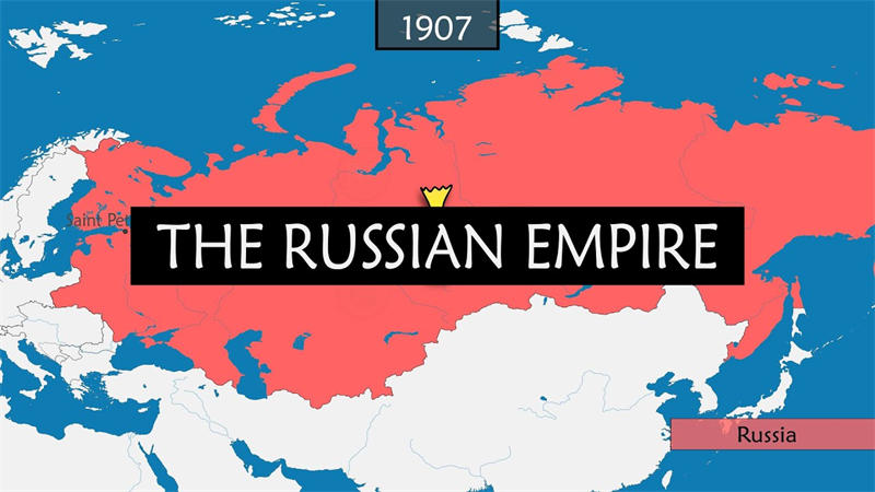 俄罗斯帝国是世界上第三大帝国，但是其国土面积绝大多数都分布在寒冷地区